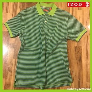 (NWOT) MENS GREEN POLO SHIRT, SIZE M
